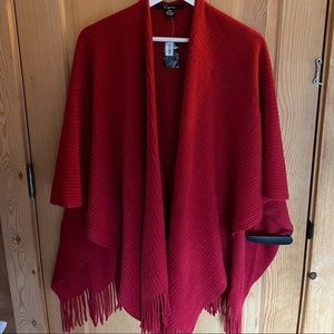 Brand New Red Cover up Shawl